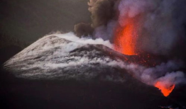 火山爆发视频,壮丽景象与自然力量